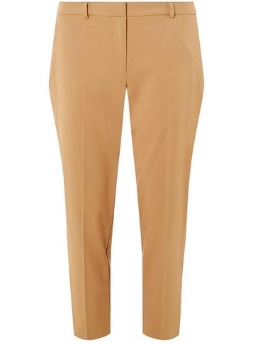 Dorothy Perkins Petite Camel Naples Ankle Grazer Trousers