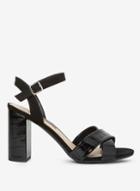 Dorothy Perkins Black 'serena' Block Heel Sandals
