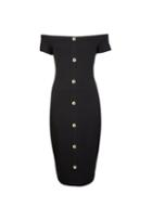 Dorothy Perkins Horn Button Bodycon Dress