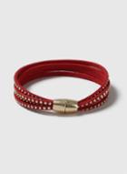 Dorothy Perkins Studded Suede Wrap Bracelet