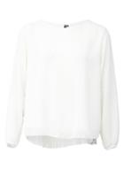 *izabel London White Boxy Blouse