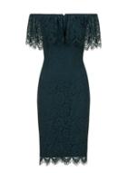 Dorothy Perkins *girls On Film Teal Bardot Dress