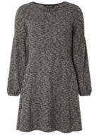 Dorothy Perkins Grey Fit And Flare Dress