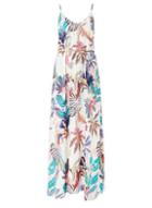 Dorothy Perkins *only White Tropical Print Maxi Dress
