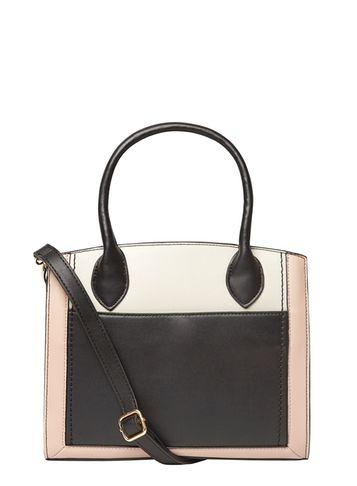 Dorothy Perkins Black Structured Mini Tote Bag