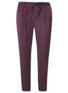 Dorothy Perkins Purple Satin Crepe Trousers
