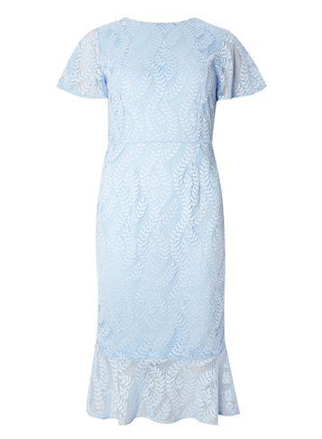 Dorothy Perkins Blue Lace Shift Dress