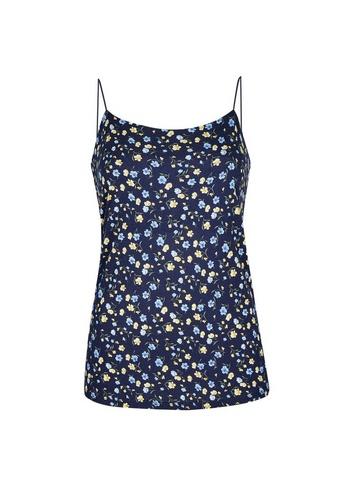 Dorothy Perkins Navy Ditsy Print Camisole Top