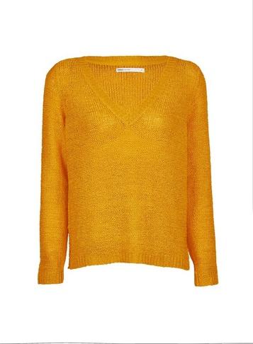 *only Yellow V-neck Jumper
