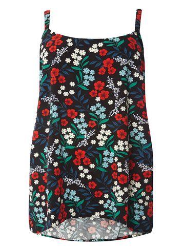 Dorothy Perkins *juna Rose Floral Print Camisole Top