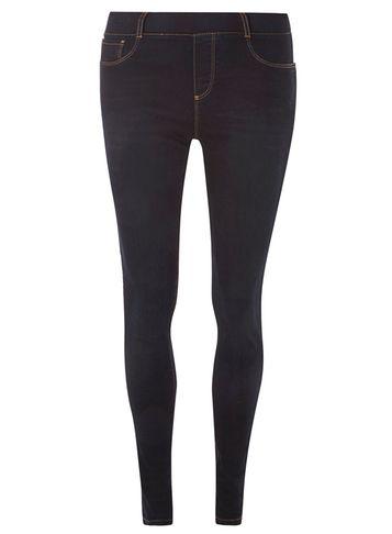 Dorothy Perkins Blue And Black 'eden' Ultra Soft Jeggings