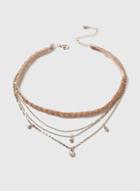 Dorothy Perkins Pink Multi Chain Choker Necklace