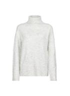 Dorothy Perkins Grey Boucle Roll Neck Jumper