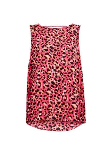 Dorothy Perkins Pink Animal Print Top