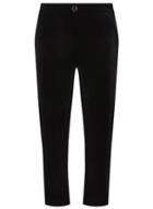 Dorothy Perkins Black Velvet Slim Suit Trousers