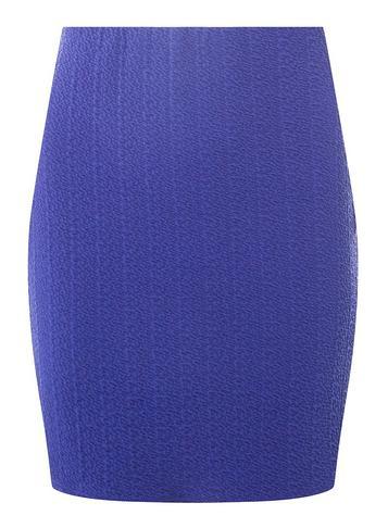 Dorothy Perkins Cobalt Textured Mini Skirt