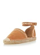 Dorothy Perkins *head Over Heels Tan Stud Espadrilles