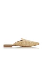 *head Over Heels By Dune Natural 'harrlow' Ladies Flat Shoes