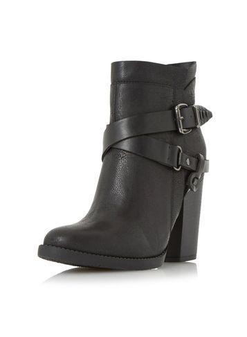 Dorothy Perkins *head Over Heels By Dune 'posey' Black Ankle Boots
