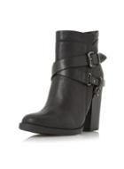 Dorothy Perkins *head Over Heels By Dune 'posey' Black Ankle Boots
