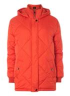 Dorothy Perkins Red Diamond Padded Coat
