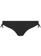 Dorothy Perkins *black Loop Tie Side Bikini Bottoms
