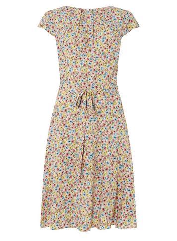 Dorothy Perkins *billie & Blossom Tall Multi Coloured Floral Print Skater Dress