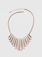 Dorothy Perkins Rose Gold Piano Key Necklace