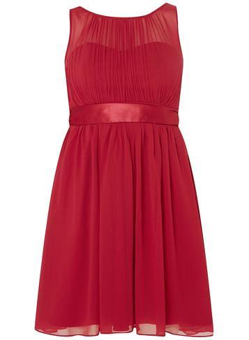 Dorothy Perkins *showcase Red 'beth' Prom Dress