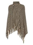 Dorothy Perkins Stripe Fringe Poncho