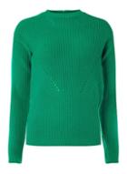 Dorothy Perkins Green Stitch Detail Jumper