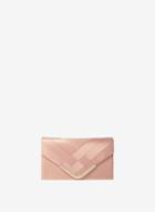 Dorothy Perkins Blush Pleat Chain Clutch Bag