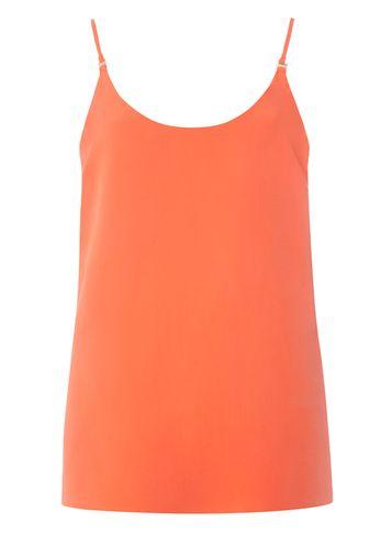 Dorothy Perkins Coral Metal Trim Camisole Top