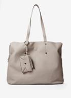 Dorothy Perkins Grey Purse Detail Shopper Bag