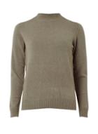 Dorothy Perkins *vila Grey Turtle Neck Knitted Top