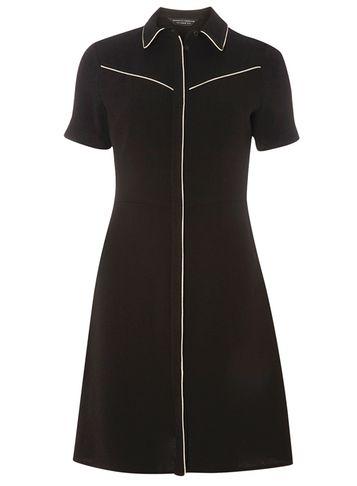 Dorothy Perkins Black Western Style Shirt Dress