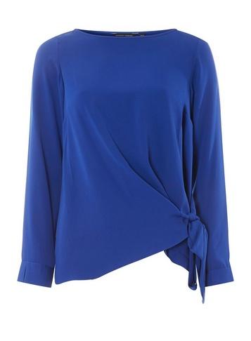 Dorothy Perkins Cobalt Tie Side Top