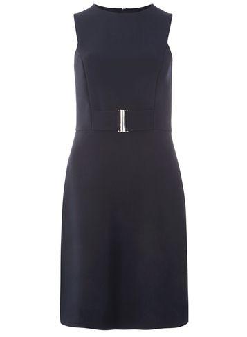 Dorothy Perkins *tall Navy Sports Buckle Dress
