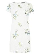 Dorothy Perkins Petite Ivory Embroidered Shift Dress
