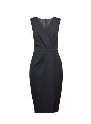 Dorothy Perkins Black Sleeveless Wrap Dress