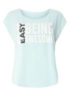 Dorothy Perkins *only Play Pale Blue Slogan T-shirt