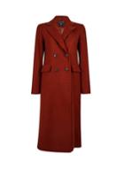 Dorothy Perkins Tobacco Double Breasted Coat