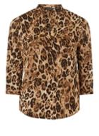 Dorothy Perkins Multi Colour Leopard Print Utility Shirt