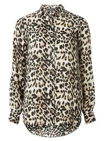 Dorothy Perkins Leopard Print Shirt