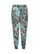 Dorothy Perkins Petite Multi Colour Zebra Leaf Print Jogger