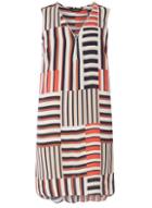 Dorothy Perkins Red Print Shift Dress