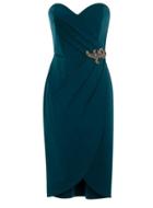 Dorothy Perkins Turquoise Bandeau Dress