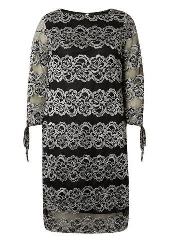 Dorothy Perkins *lily & Franc Black Lace Shift Dress