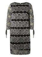 Dorothy Perkins *lily & Franc Black Lace Shift Dress