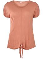 Dorothy Perkins *noisy May Rust Tie Knot T-shirt
